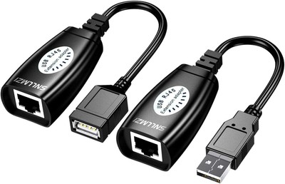 USB to cat5 Adapter USB Over RJ45 Ethernet for Cat5/Cat5e/Cat6/Cat7/Cat8 Exte