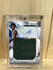 2024-25 Topps Inception - Aj Johnson (RC)  Jumbo Relic Autograph - #RJR-AJ 