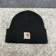 Carhartt youth beanie toboggan hat cap black USA