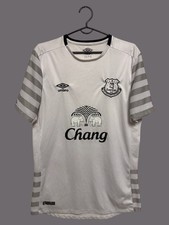 EVERTON ENGLAND 2015 2016 AWAY FOOTBALL SHIRT JERSEY UMBRO SIZE M ADULT