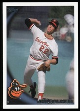 Jim Palmer 2010 Topps Update #US185 Legend Image Variation Short Print SP HOF