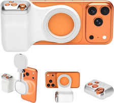 Magnetic Phone Camera Grip,Smartphone Shooting Holder, Selfie Handle Fun Shot Ma