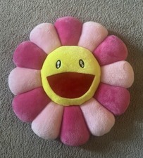 Takashi Murakami Pink Flower 60cm Pillow Cushion Plush Authentic KAIKAI KIKI