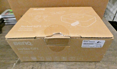BenQ Joybee GP1 DLP Mini Projector SVGA USB 100 Lumens Complete in Box (0 Hours)