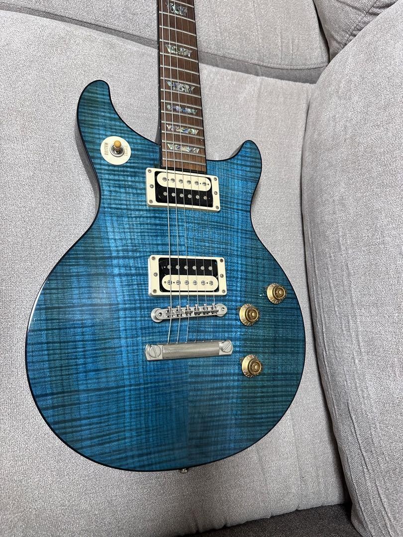 Gibson DC Matsumoto Aqua Tak Custom Shop Blue Standard Edition 1st