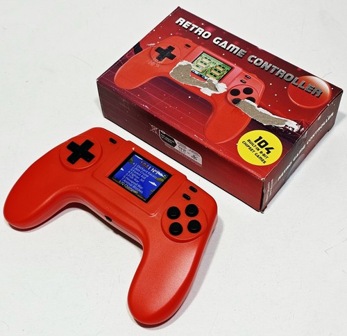 8-Bit Chipset LCD Handheld RETRO GAME CONTROLLER Shooter Puzzle Racing Action - Picture 1 of 5