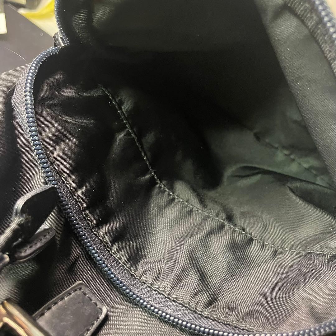 PRADA Backpack Drawstring Type Triangle Logo Nylo… - image 11