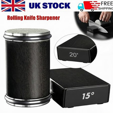 Rolling Knife Sharpener 15 and 20 Degree Sharpening Magnetic Angle Base Kitchen