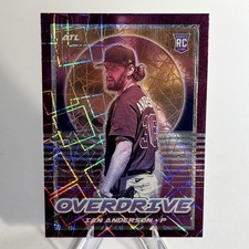 2021 Panini Chronicles - Overdrive Ian Anderson #14 Purple Velocity (RC)