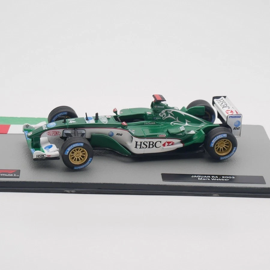ixo 1:43 F1 Cars JAGUAR R4 2003 Mark Webber  Diecast Car Model - Image 2 of 4