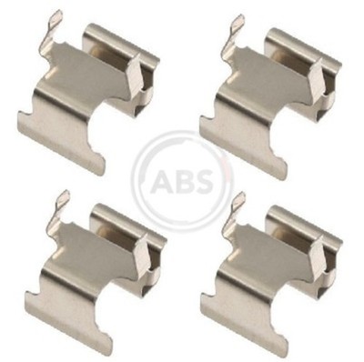 A.B.S. Zubehörsatz Scheibenbremsbelag 1673Q für CITROËN PEUGEOT MITSUBISHI 4008