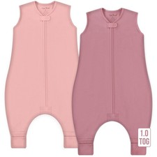 Mama Cheetah Toddler Sleep Sack with Feet in 1.0 Tog Organic Cotton for Boys...