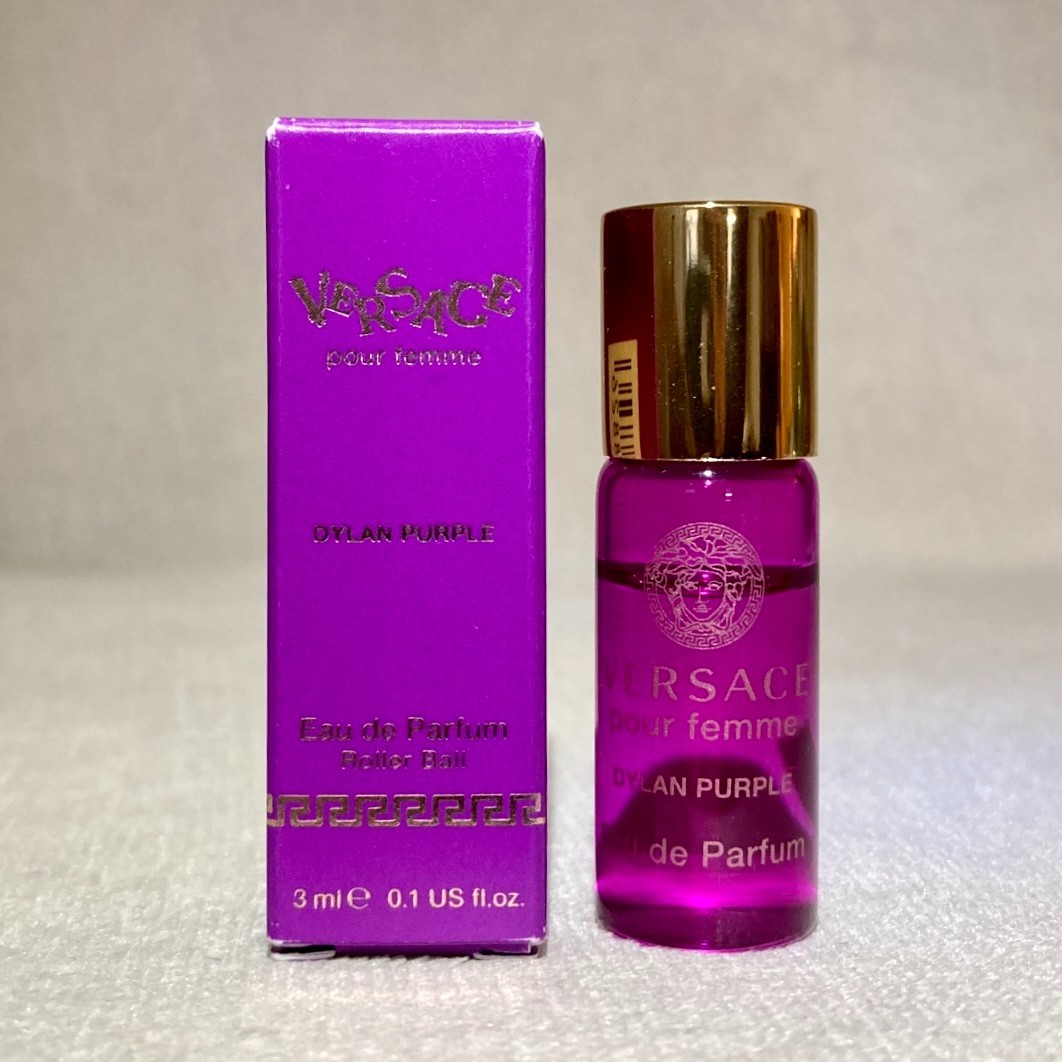 Versace Dylan Purple Pour Femme EDP MINI Rollerball .1oz, 3ml NIB