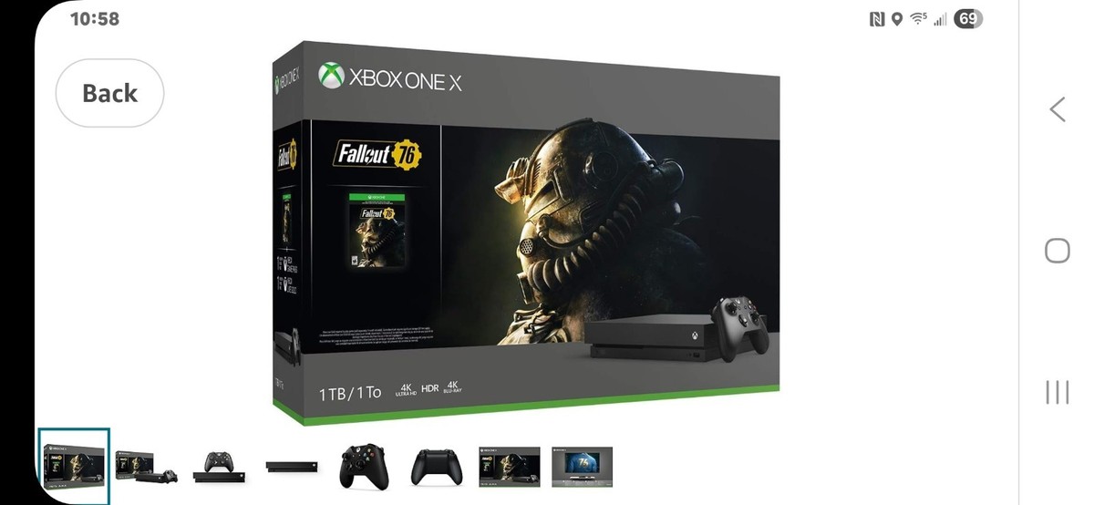 Console Xbox Store Fallout 76 Microsoft Xbox One X 1TB Console