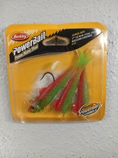 Berkley Powerbait Power Manic Shad 5" Nuclear Chicken 3ct Soft Plastic