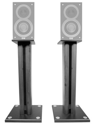 Pair 26'' Bookshelf Speaker Stands For ELAC Debut B4 Bookshelf Speakers