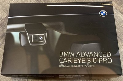 genuine BMW Advanced Car Eye 3.0 PRO dashcam with front and rear camera Unopened