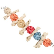 Decorative Bunny Chewing Toy Molar String for Small Pets Household Use