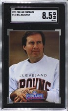 1991 Pro Line Portraits Bill Belichick #115 SGC 92 1og