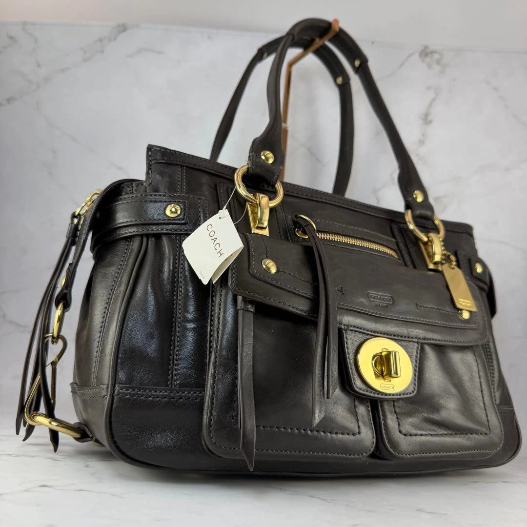 coach boston bag products for sale | eBay