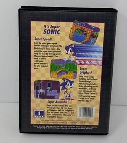 Sonic the Hedgehog (Sega Genesis, 1991) Authentic - w/ Case - Tested & Working!
