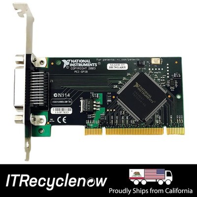 National Instruments NI PCI-GPIB PCI GPIB IEEE488.2 Interface Card 188513B-01