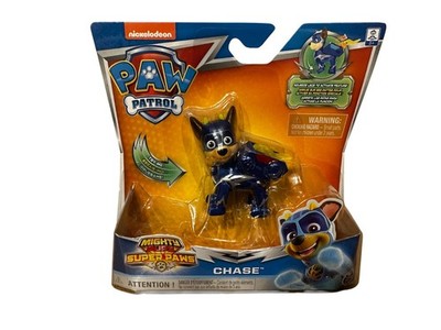 Paw Patrol Mighty Pups Super Paws Figur Actionfigur Sammel | Chase | NEU & OVP