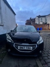 2017 Peugeot 208  accident damaged only at the front of car