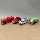 Vintage Micro Machines Bundle Galoob EMT Ambulance Fire Truck Tonka Datsun :
