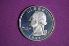 ESTATE FIND 1992 S PROOF SILVER WASHINGTON QUARTER #K58751