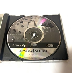 SEGASATURN Sega Saturn software BAROQUE Baroque game software