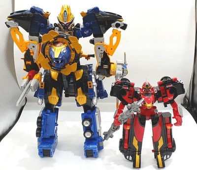 Power Rangers Beast Morphers Go Busters DX Go-Buster Ace & Lioh Set aus Japan