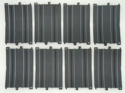 LIFE-LIKE 1/8'' LOOP TRACK  ~ 8 PC MINT-NEW ~ COMPATIBLE W/ ROKAR ~ RACE READY