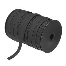 1/2 Inch Double Fold Bias Tape Continuous Bulk Bias Tape Black 100 Yards