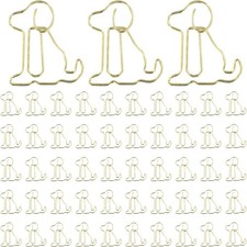 50 St&uuml;ck Niedliche Hund B&uuml;roklammern, B&uuml;roklammern in Welpenform 26mm,Kreative M