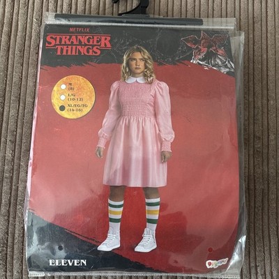 Stranger Things Eleven Kostüm für Teens, offiziell lizenziert von Disguise 