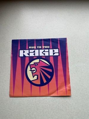 RAGE - Run To You/Ease The Pain. 7  vinyl. VG