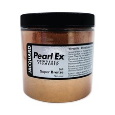 Jacquard Pearl Ex Pigment Powder 4oz Super Bronze Loose Mica Powder Epoxy Resin