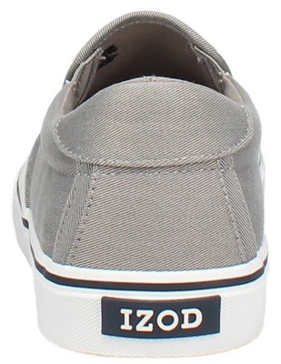 IZOD Men’s Gray Slip-On Sneakers – Size 12 Izod Men main image 2