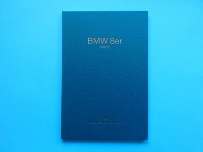 Brochure / Book / Catalogue - BMW 8 Series - Coupe - M850i and 840d - 1/2018