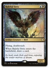 Baleful Strix #177 (NM) Forgotten Realms AFC Magic MTG