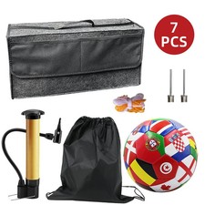 Fußball-Aufbewahrungsset Kofferraum Tragbares Handgepäck inklusive Pumpe