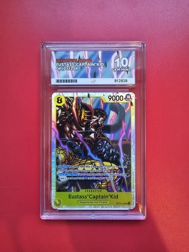 Eustass"Captain"Kid (OP10-112) (V.1) 112 ACE graded card