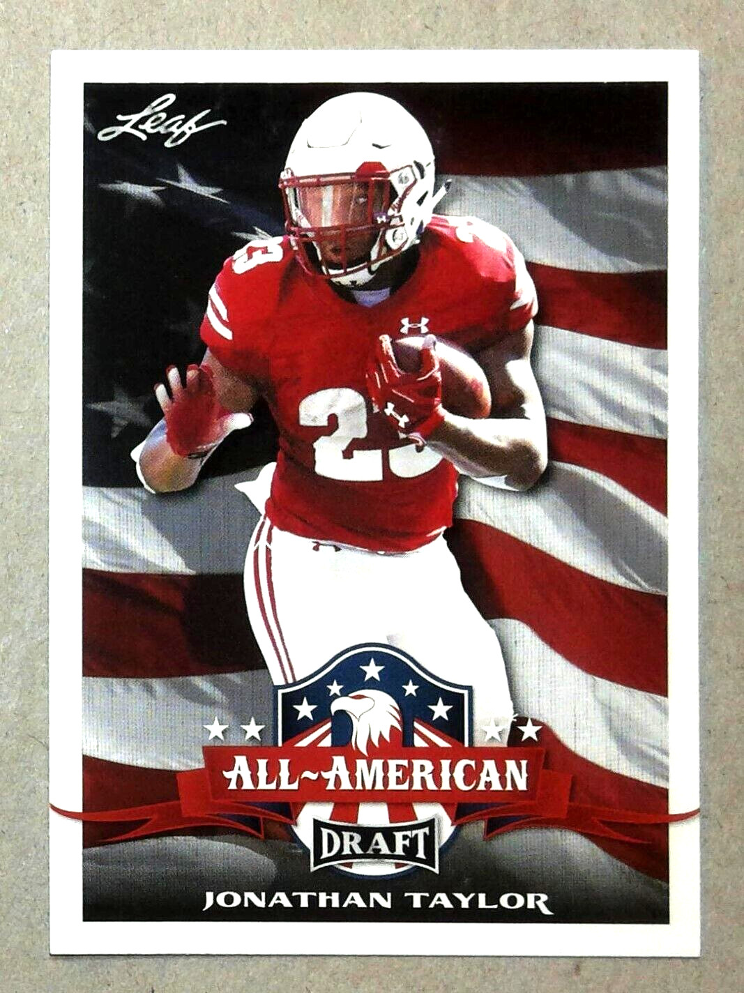 2020 Leaf Draft All-American Insert Jonathan Taylor #74 Colts