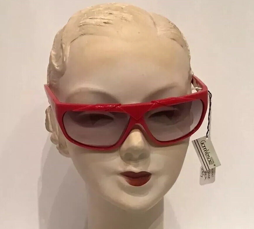 Vintage 80's Gianni Versace Made In Italy Wrap Sunglasses | eBay