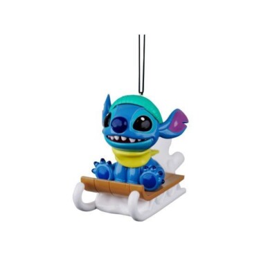 Kurt Adler Disney 3D Stitch Hanging Ornament - DN37074 - Neu mit Etikett