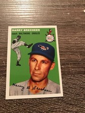 Harry Brecheen Topps Baseball Archives Ultimate 1954 Series #203  mint reprint