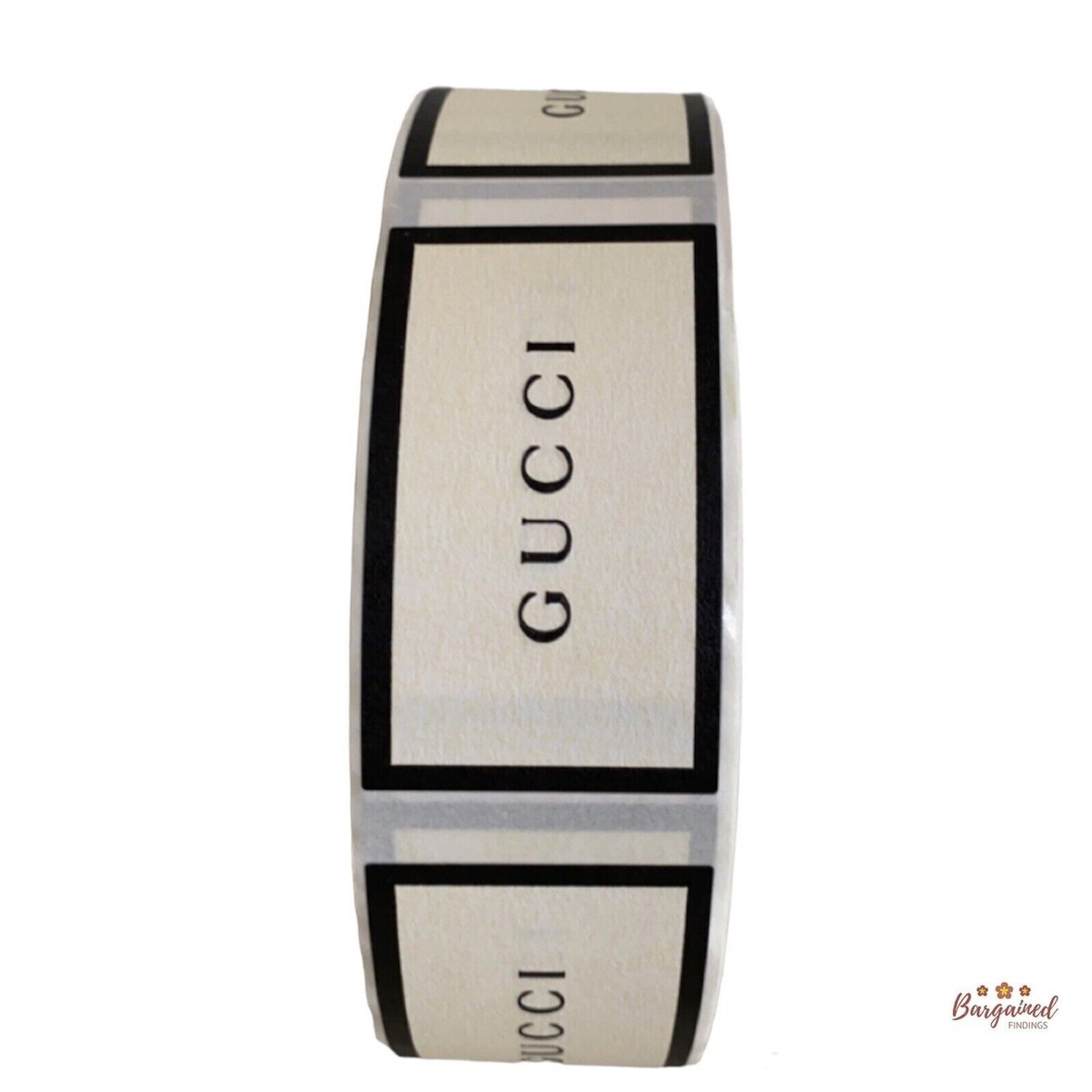 10 Authentic GUCCI Black & White Label Stickers | eBay