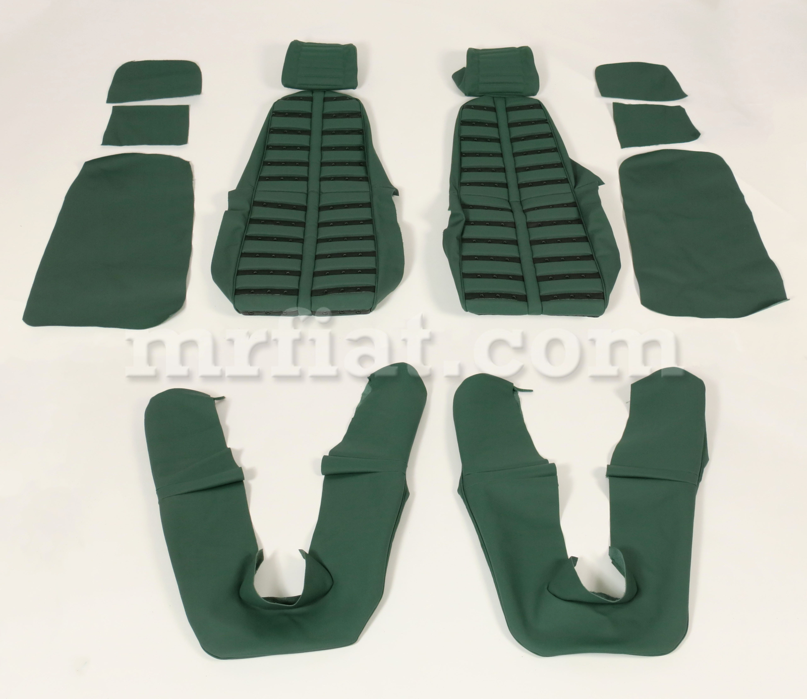 Ferrari 246 GT GTS Frau Leather Upholstery Daytona Style Green New