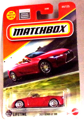 KKar Matchbox - 2025 Basic - 44/125 * 2021  Lexus  LC 500 - Burgandy